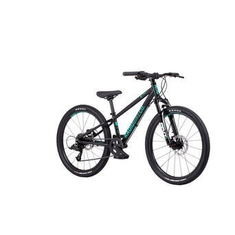 Black Radio Bikes Zuma 24-inch kids mountain bike with alloy frame and hydraulic disc brakes