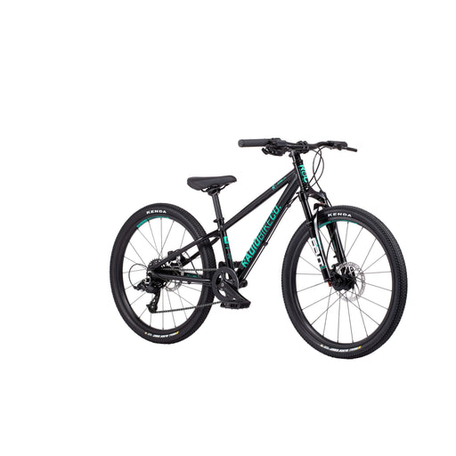 Black Radio Bikes Zuma 24-inch kids mountain bike with alloy frame and hydraulic disc brakes
