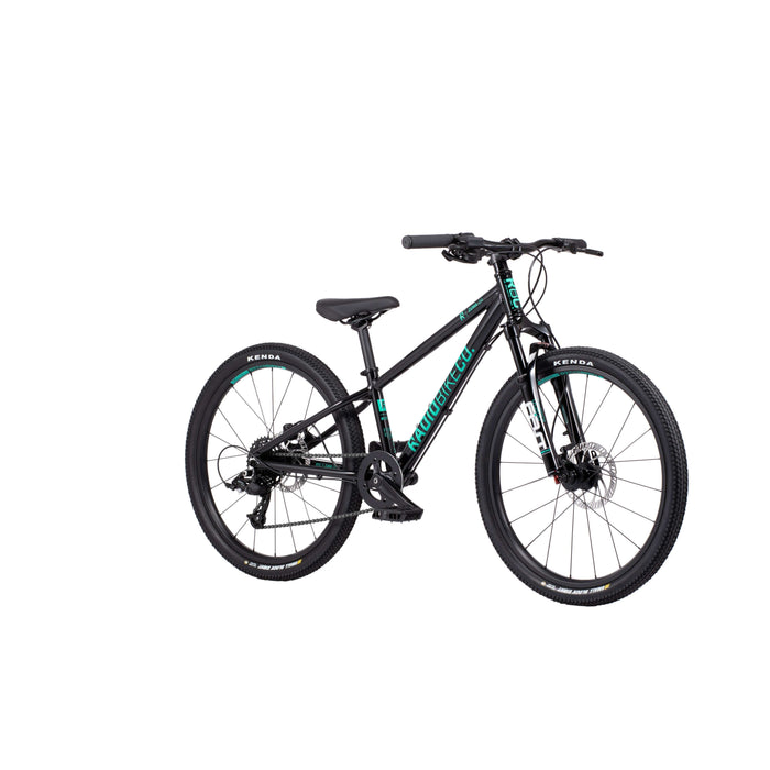 Black Radio Bikes Zuma 24-inch kids mountain bike with alloy frame and hydraulic disc brakes