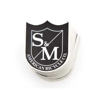 S&M SHIELD STICKER SMALL