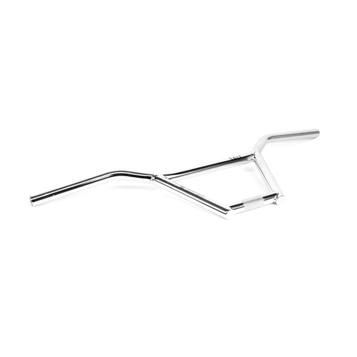 Salt Classic 4-piece chromoly BMX handlebar with 29.5-inch width and 11.5-degree backsweep in chrome finish