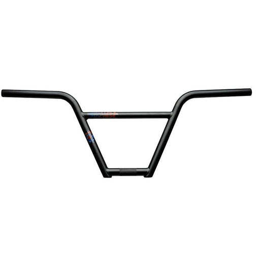 STRANGER PISTON 4PC HANDLEBAR black Chromoly BMX bike handlebar with 9.25"-9.75" rise and 28.5" width