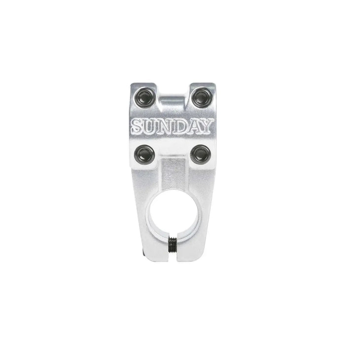 Sunday Freeze top-load bicycle stem made of die-cast and forged aluminum with embossed logo and classic design