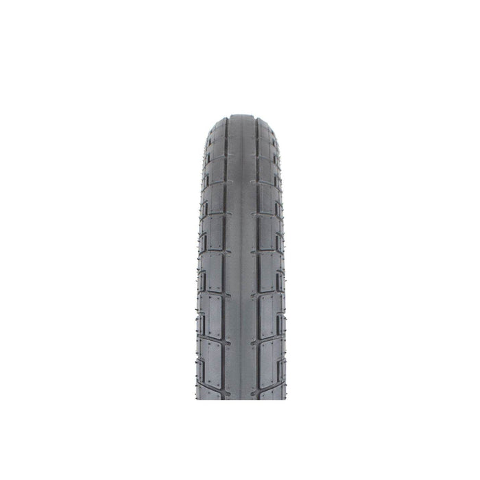 Sunday Street Sweeper v2 black tire with directional tread and grippy rubber compound, 20x2.40 size.
