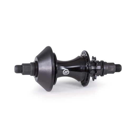 SALT EX CASSETTE HUB, 14mm solid axle, 36H, 28H, sealed, nylon hub guard included.