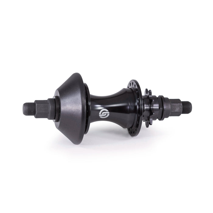 SALT EX CASSETTE HUB, 14mm solid axle, 36H, 28H, sealed, nylon hub guard included.
