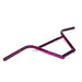 SALT PRO 4 Piece Handlebar in Purple Splatter, full chromoly, 9" rise option.
