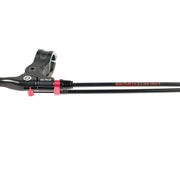 SALTPLUS DUAL ROTOR CABLE in black with adjustable lengths, suitable for all brake levers.