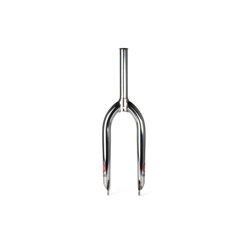 SALTPLUS EX 28 Fork, 28mm offset, crmo steerer, black/chrome.