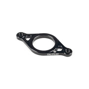 SALTPLUS GEO GYRO PLATE slim lightweight black 6061-T6 alloy rotor plate for BMX bike stem
