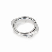 SALTPLUS GEO ROTOR high-tech CNC machined alloy with durable bushing, black/oil slick/silver polished.