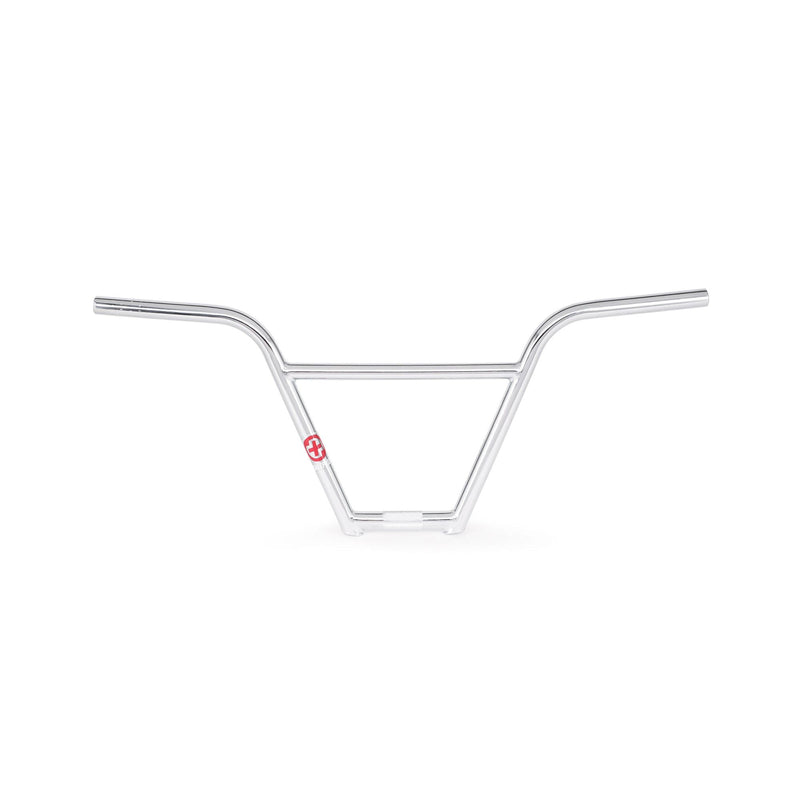SALTPLUS HQ 4PC chromoly handlebar with large radius bends, available in 9", 9.5", and 10" rise.