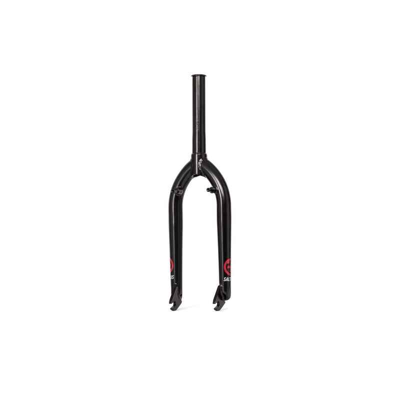 Saltplus HQ Fork black chromoly BMX bike fork with 1pc steerer and 26mm offset