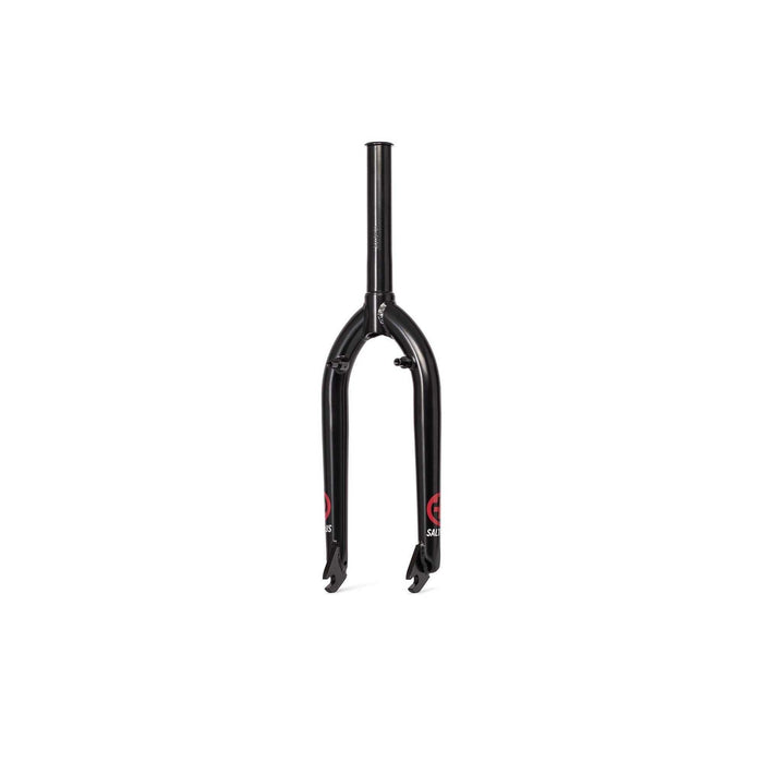 Saltplus HQ Fork black chromoly BMX bike fork with 1pc steerer and 26mm offset