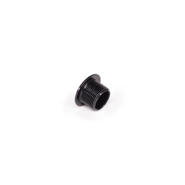 SALTPLUS HQ fork top bolt with M24 thread, alloy construction, black color.