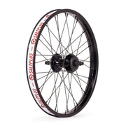 SALTPLUS MESA black 20-inch freecoaster rear wheel with welded rim and VERTEX hub