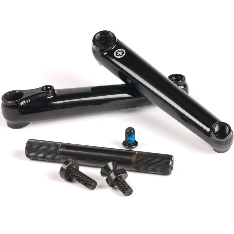 SALTPLUS METRON 48 CRANK black heat treated tubular arms with 19mm spindle and bolts
