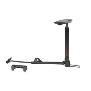 SALTPLUS MINI PUMP in black, compatible with Schrader and Presta valves.