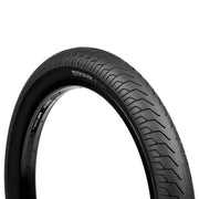 Black SALTPLUS PITCH SLICK TIRE with smooth tread, 20x2.25 or 20x2.35 size, designed for street grinding and sliding