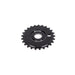 SALTPLUS SOLIDUS SPROCKET, CNC machined alloy, 28t/25t sizes, black color.