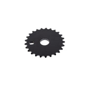 SALTPLUS SOLIDUS SPROCKET black CNC machined alloy for bike.