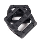 Black SALTPLUS STEALTH sealed replacement pedal body made of nylon and fiberglass with low friction surface and grippy design