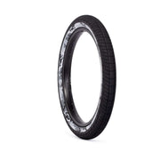 SALTPLUS STING TIRE 20-inch BMX tire with black and grey camouflage sidewall and aggressive tread pattern