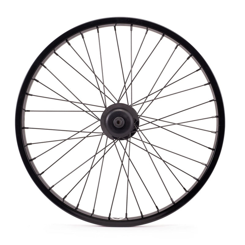 SALTPLUS SUMMIT CASSETTE rear wheel in black with sealed cassette hub and nylon hub guards.