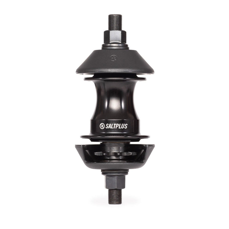 SALTPLUS VERTEX FREECOASTER black pro sealed BMX hub with adjustable slack and durable clutch mechanism