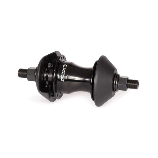 SALTPLUS VERTEX FREECOASTER HUB, black, 36-hole, sealed design with proven internals and adjustable slack.