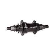 SALTPLUS VERTEX FREECOASTER hub in black with 36 spoke holes, featuring a sealed mechanism and adjustable slack.