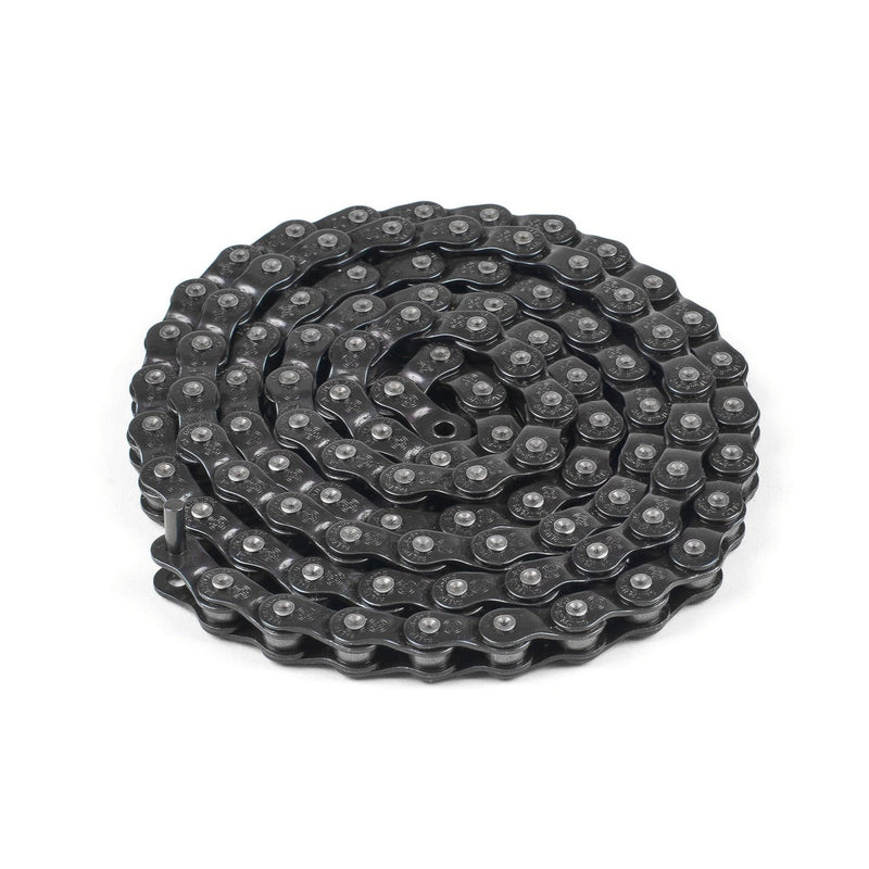 SALTPLUS WARLOCK CHAIN, durable BMX half link chain with thicker plates, oilslick finish option.