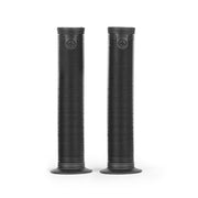 SALTPLUS XL GRIPS, super soft VEX Kraton rubber, black flangeless design, longer for wider bars.