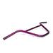 SALT PRO 2 Piece Handlebar in Purple Splatter finish, made of full seamless chromoly with 9" height.