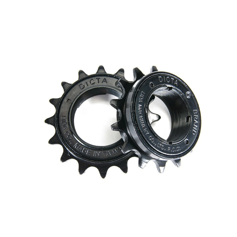 Black Salt AM FREEWHEEL BMX thread-on freewheel in 14t and 18t sizes made from high-quality crmo material