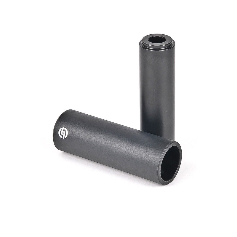 SALT AM nylon pegs for street and skatepark riding, 4.5-inch length, forged steel core with nylon sleeve.