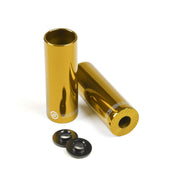 SALT AM PEGS steel pegs in gold color, 4.15" length, forged steel, includes adapters.