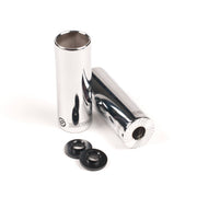 Steel SALT AM pegs, 4.15" length, pair, with 14mm axle and 3/8" adapter.