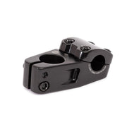 Black SALT COMP TOPLOADER STEM, 26mm rise, 50mm reach, alloy 6061-T6, mid load design.