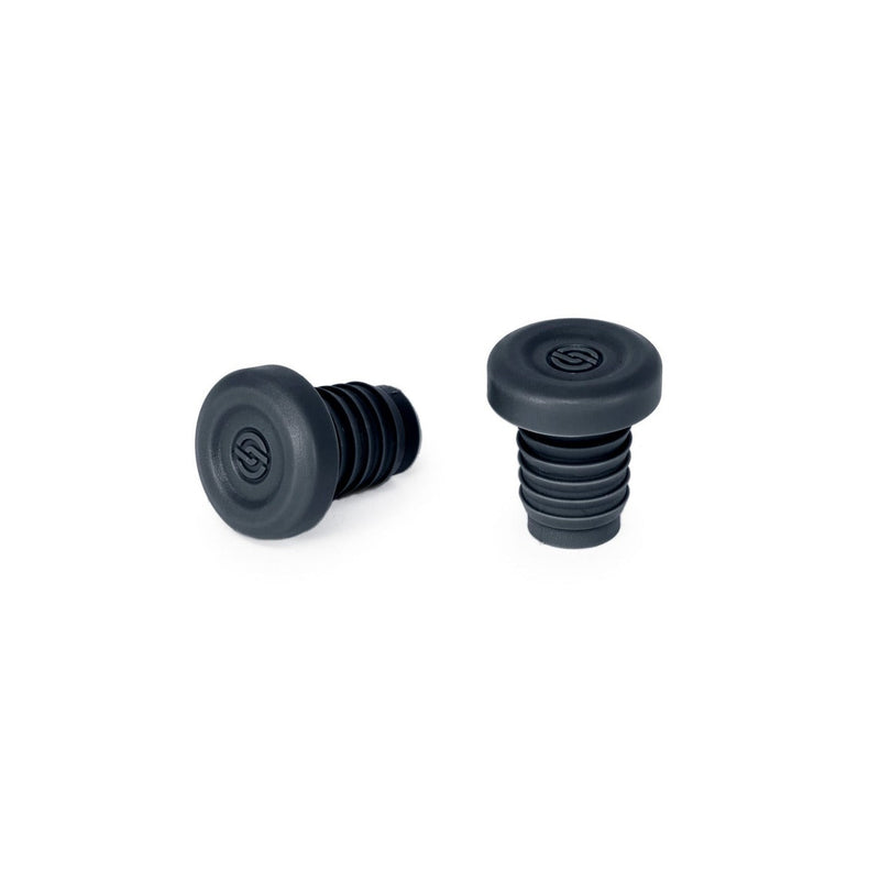 Black nylon SALT EX barends with push-fit design for 22.2mm bike bars