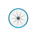 SALT EVEREST CASSETTE rear wheel with SALTPLUS summit double wall rim in blue.