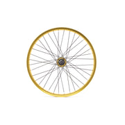 SALT EVEREST cassette rear wheel with gold rim and sealed hub, 36 spokes.
