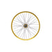 SALT EVEREST cassette rear wheel with gold rim and sealed hub, 36 spokes.