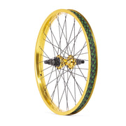 SALT EVEREST cassette rear wheel with gold SALTPLUS Summit double wall rim and sealed hub with 9t driver