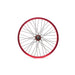 SALT EVEREST CASSETTE rear wheel with red SALTPLUS summit double wall rim and sealed hub.