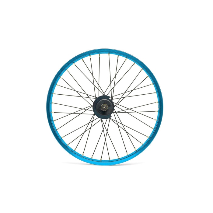 Blue Salt Everest Freecoaster rear wheel with sealed hub and 36mm wide rim.