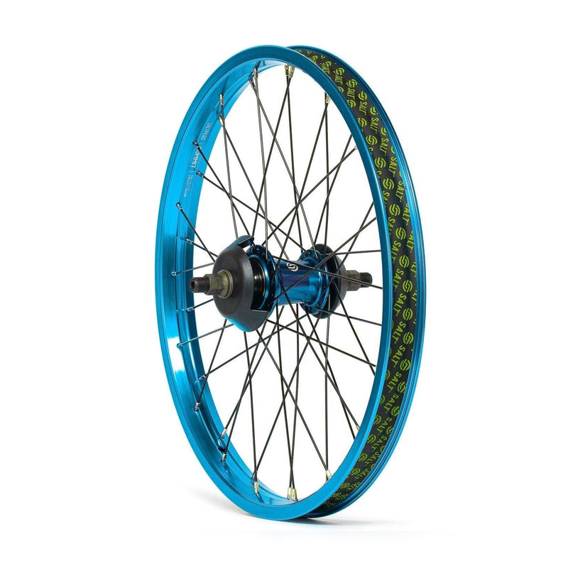 Blue Salt Everest Freecoaster rear wheel with sealed hub and hub guards, 36mm wide rim.