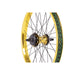 Salt Everest Freecoaster rear wheel with gold rim and black hub, featuring sealed freecoaster and nylon hub guards.