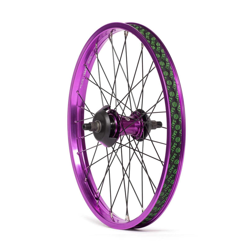 Salt Everest Freecoaster rear wheel in purple with Sealed Bearing Hub and Summit rim.