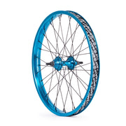 SALT EVEREST FIP-FLOP rear wheel with sealed bearing, blue SALTPLUS Summit double wall rim, and flip-flop 13t freewheel hub